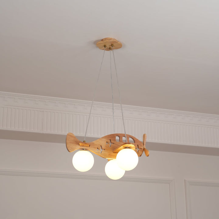 Flygplanshängande lampa