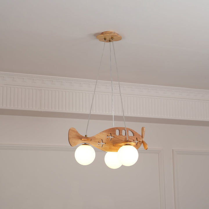 Flygplanshängande lampa
