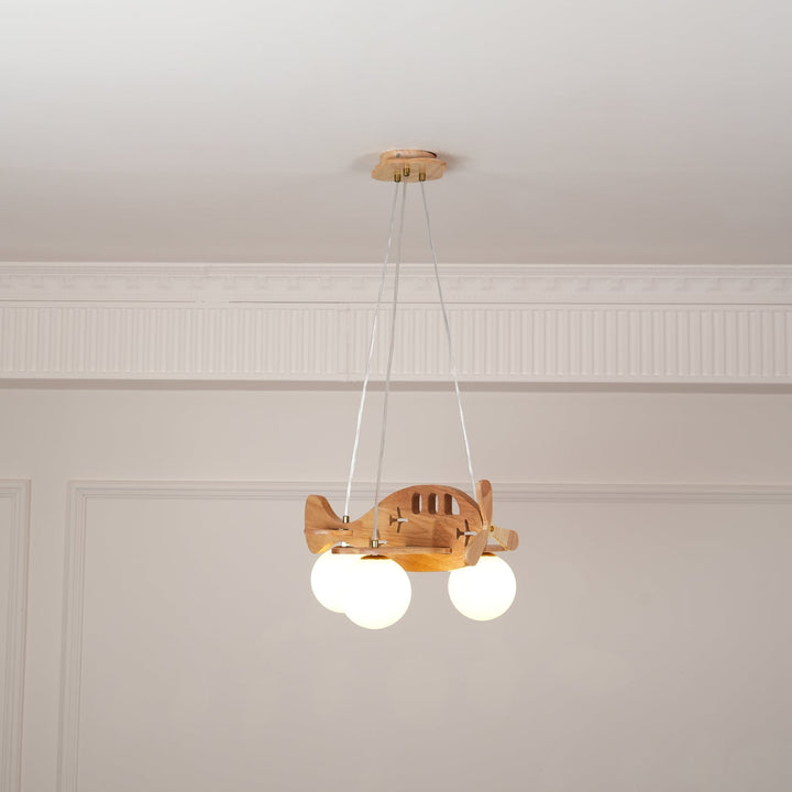 Flygplanshängande lampa
