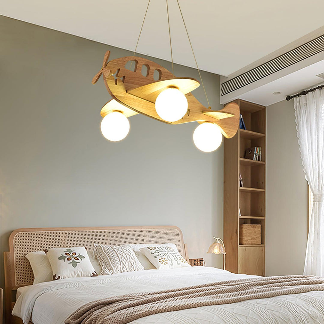 Flygplanshängande lampa