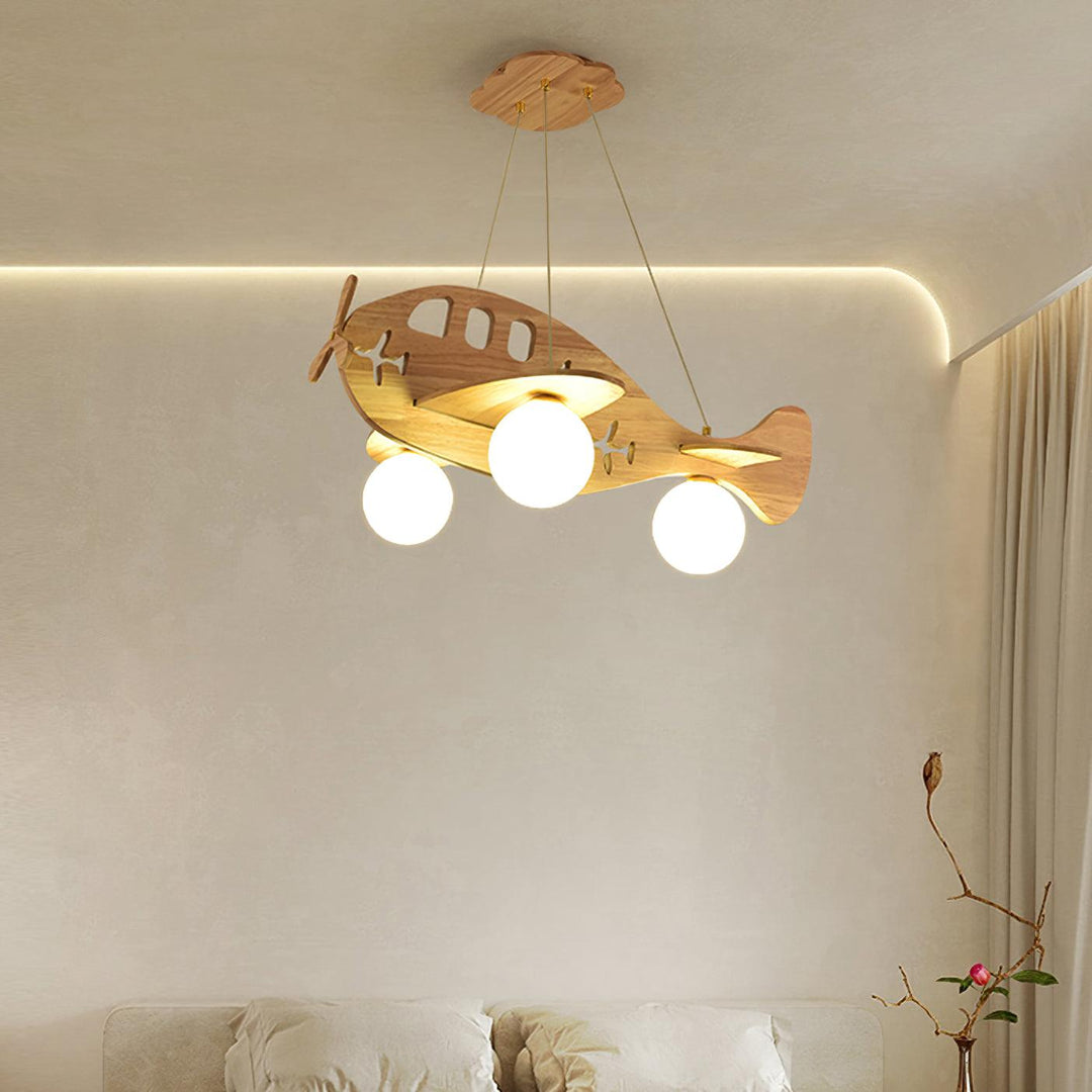 Flygplanshängande lampa