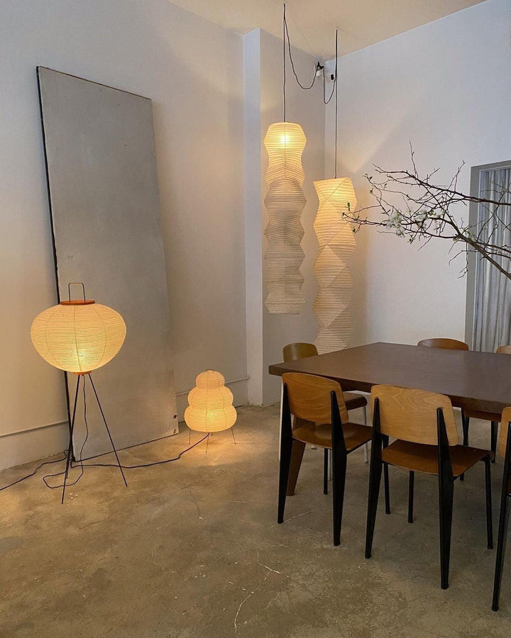 Rispapper Golvlampa