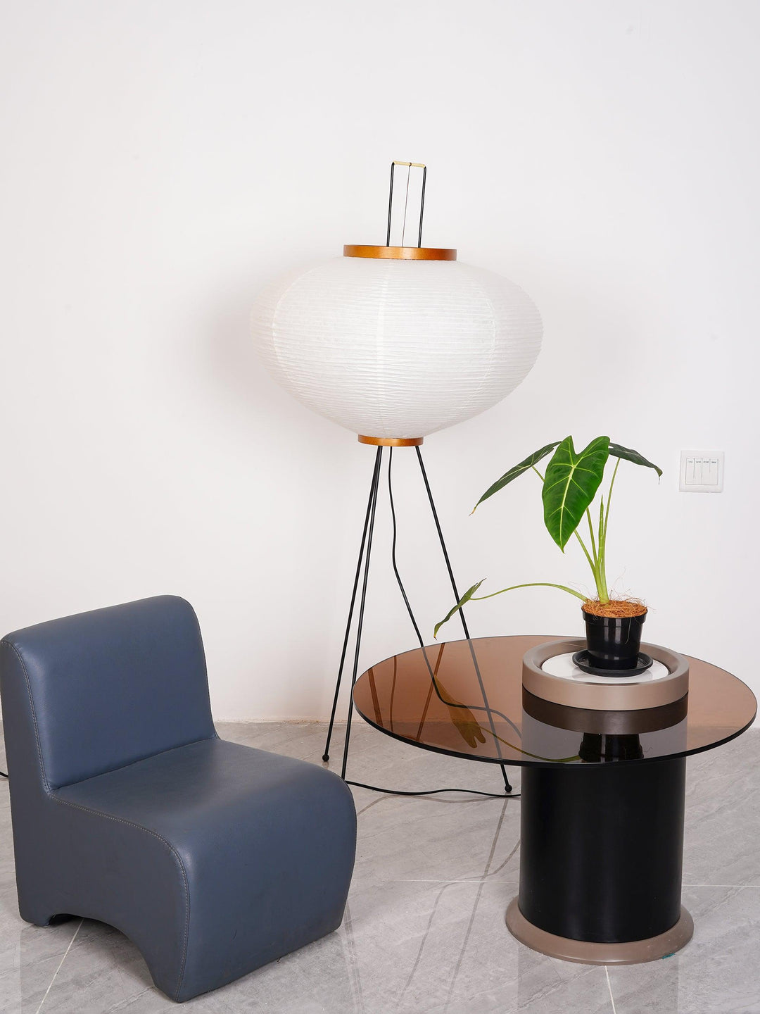 Rispapper Golvlampa