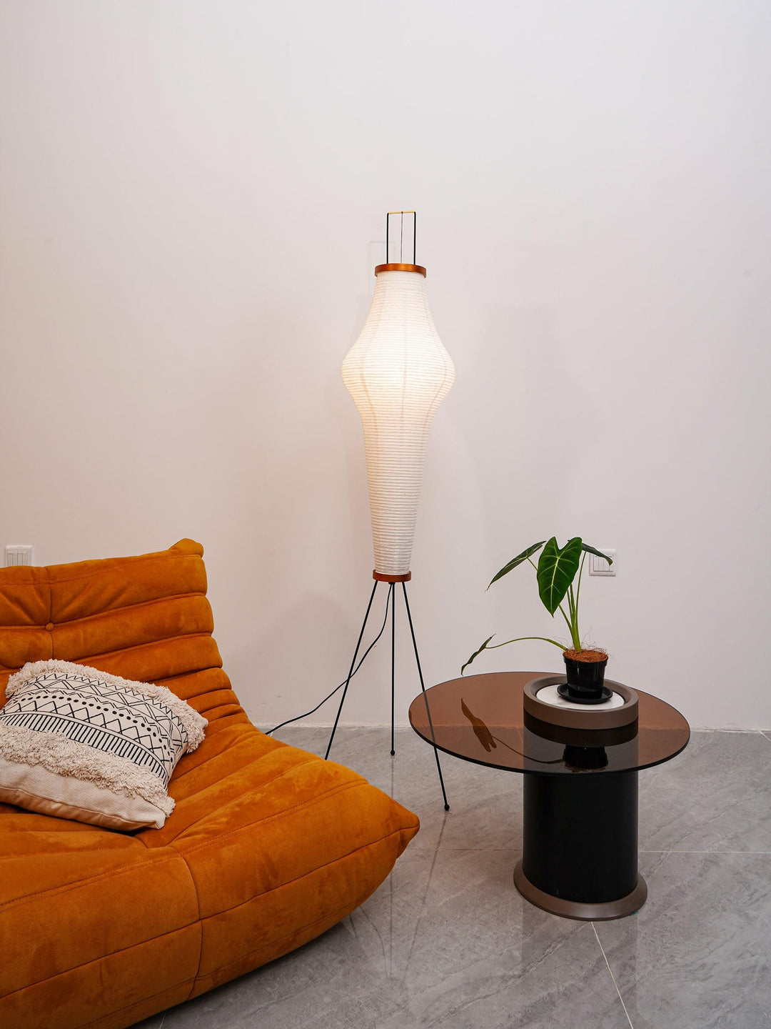 Rispapper Golvlampa