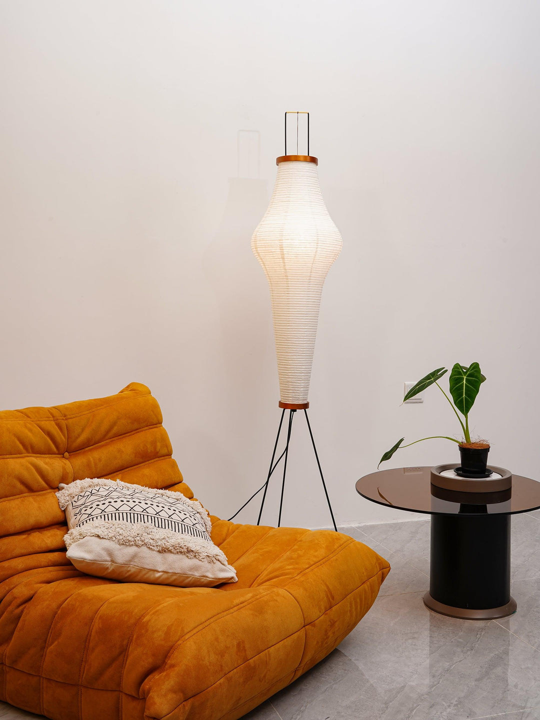 Rispapper Golvlampa