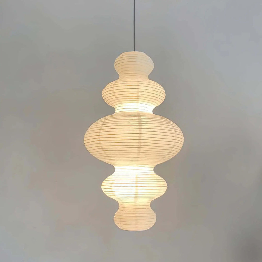 Kozo Papper Metall Pendellampa