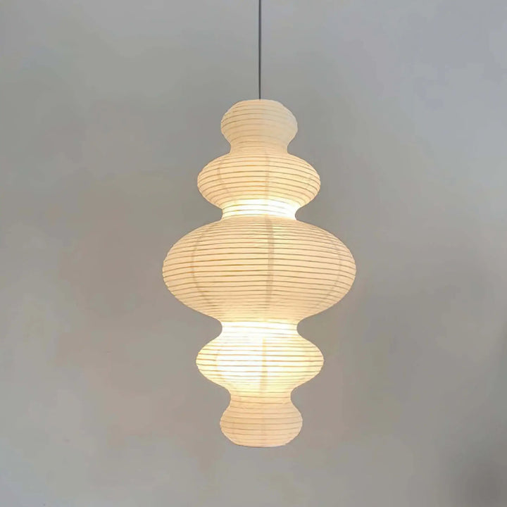Kozo Papper Metall Pendellampa