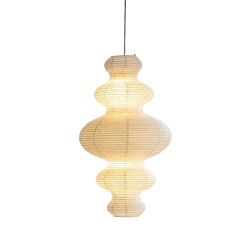 Kozo Papper Metall Pendellampa
