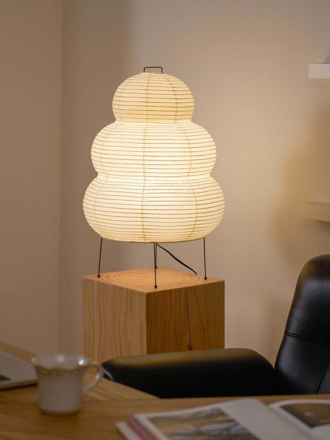 Japansk Lantern Bordslampa