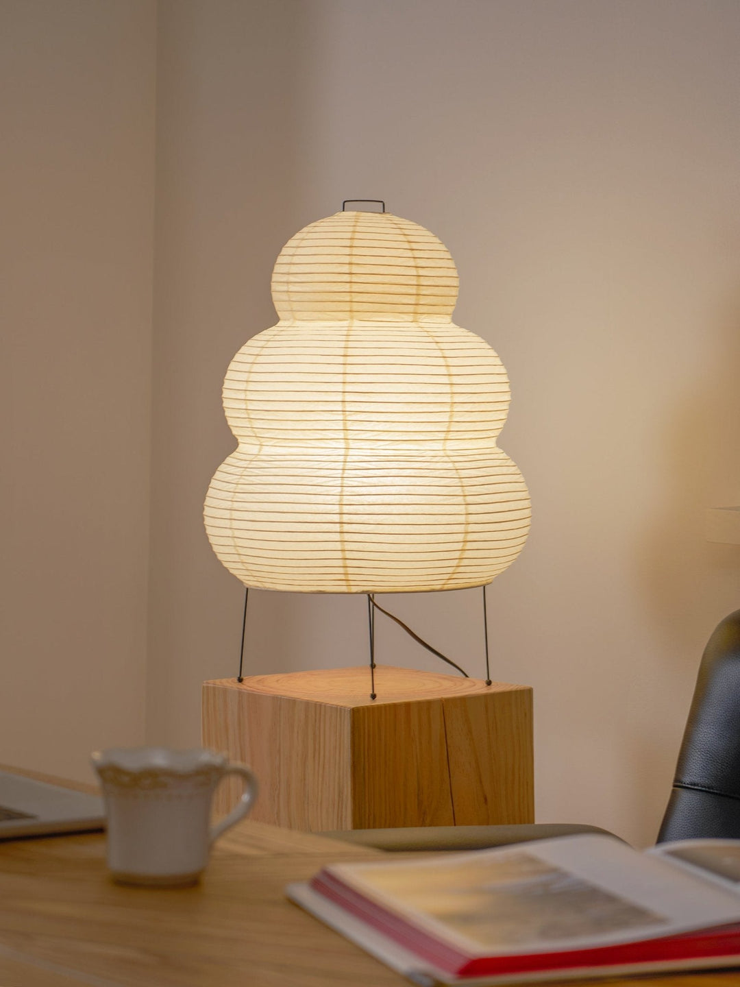 Japansk Lantern Bordslampa