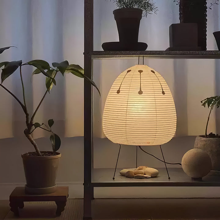 Japansk Lantern Bordslampa