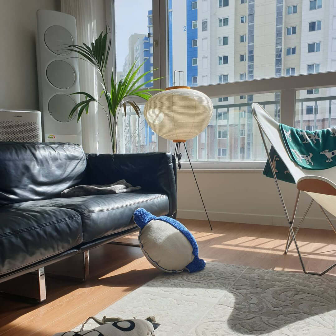 Rispapper Golvlampa