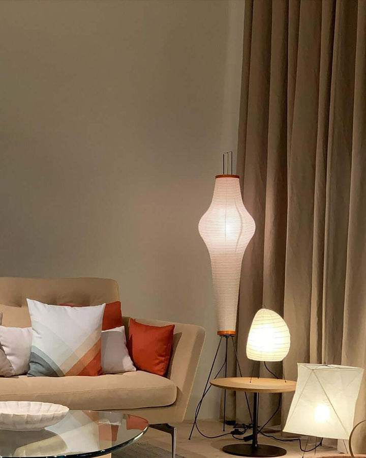 Rispapper Golvlampa