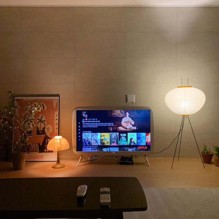 Rispapper Golvlampa