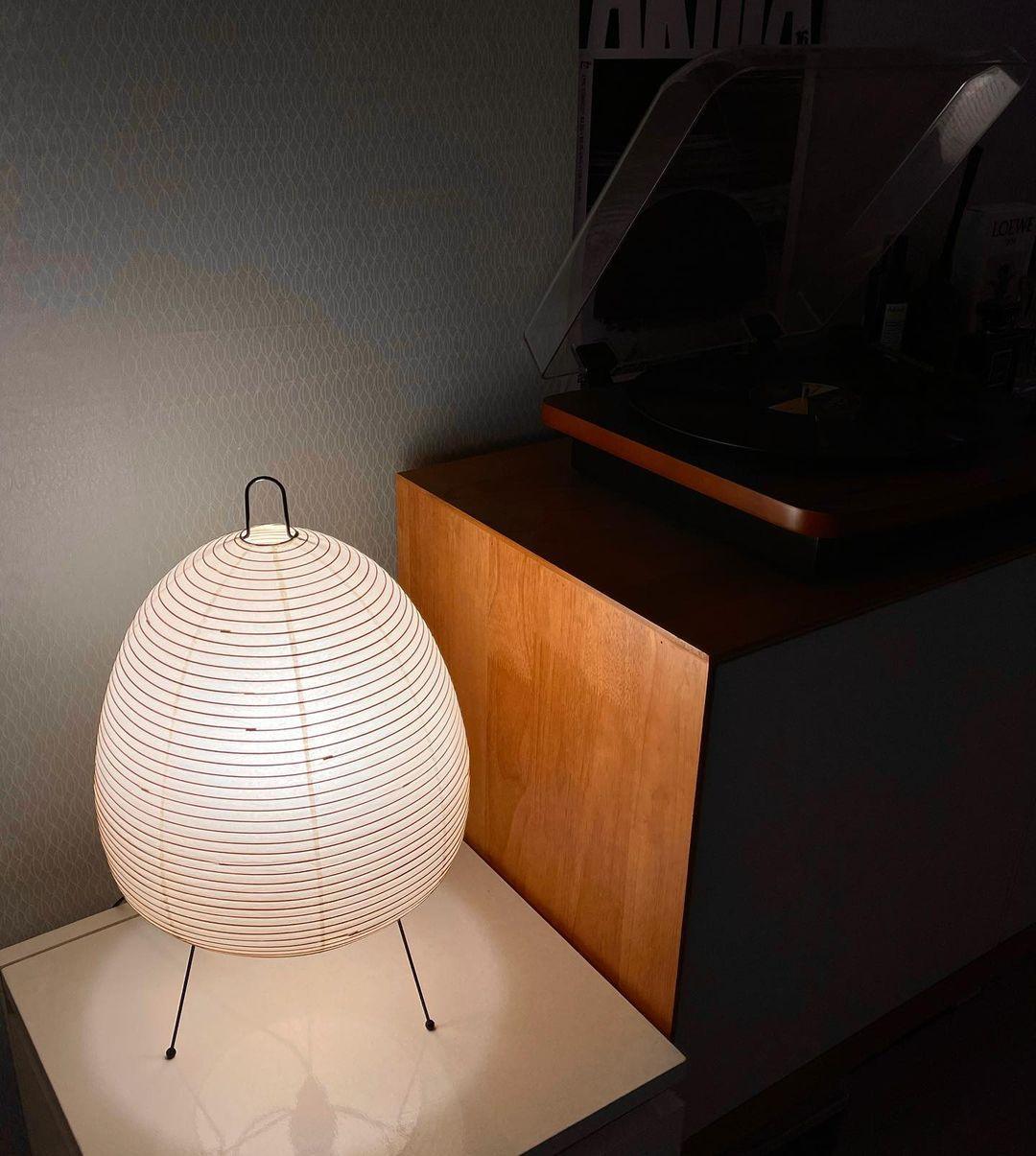 Japansk Lantern Bordslampa