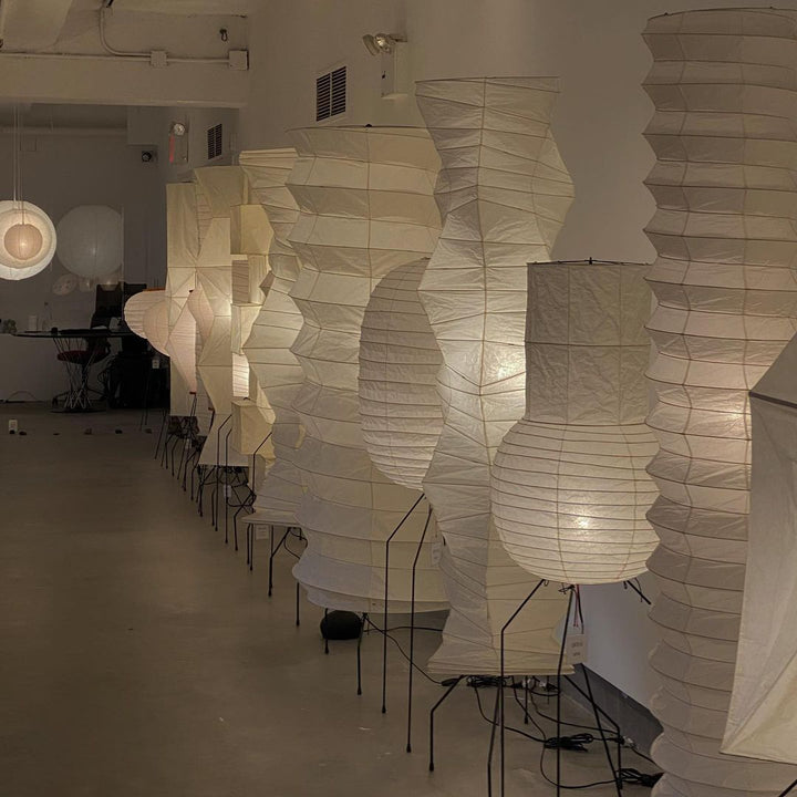 Rispapper Golvlampa