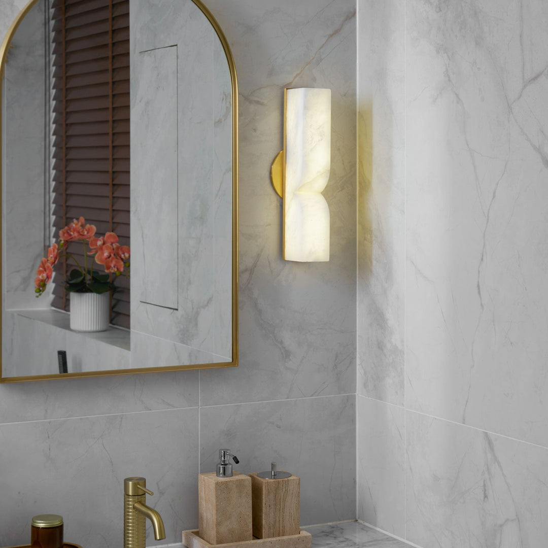 Alabaster Essence Vägglampa