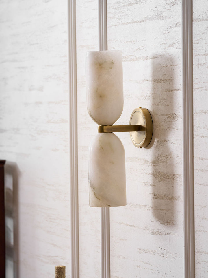 Alabaster Nexus Vägglampa