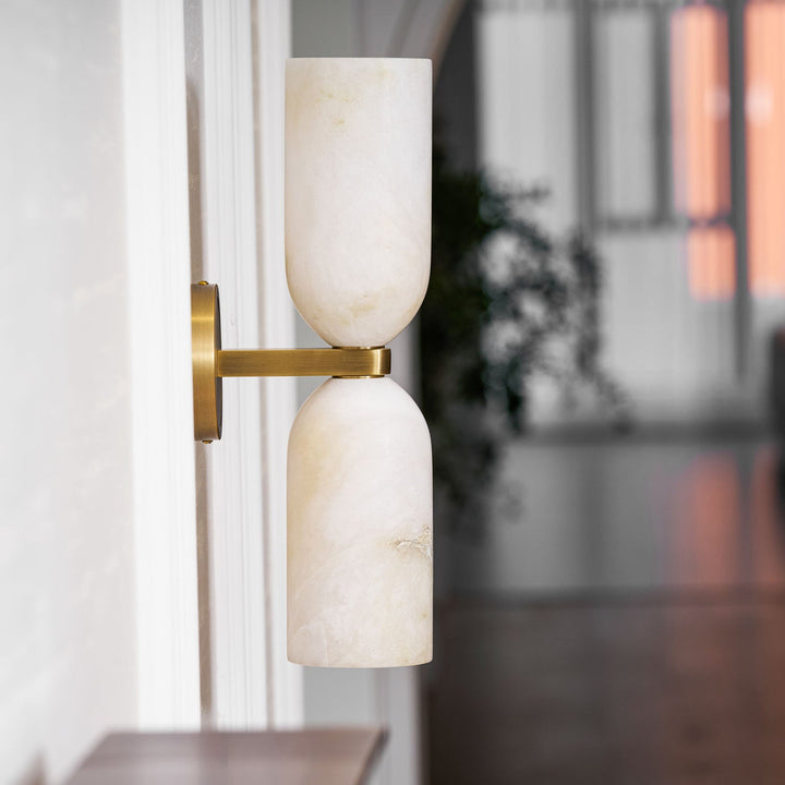 Alabaster Nexus Vägglampa