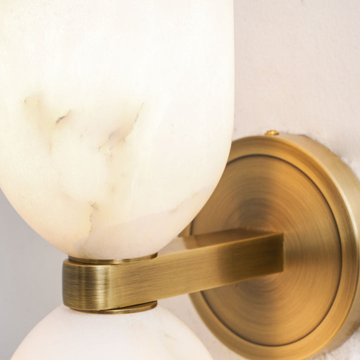 Alabaster Nexus Vägglampa
