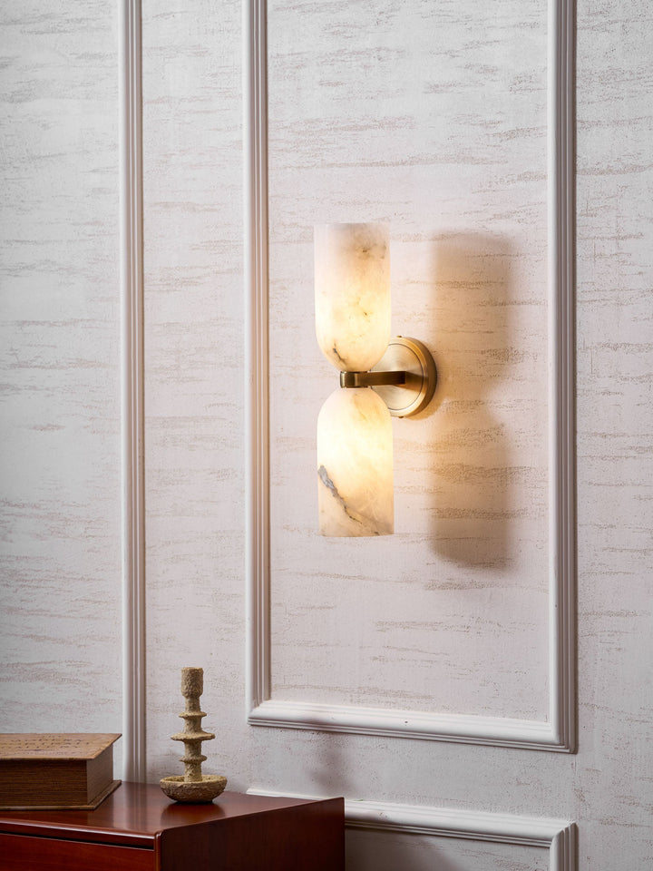 Alabaster Nexus Vägglampa