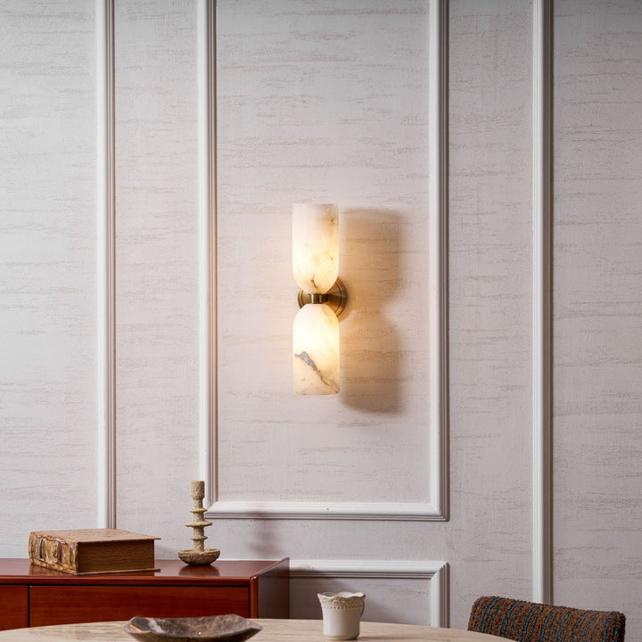 Alabaster Nexus Vägglampa