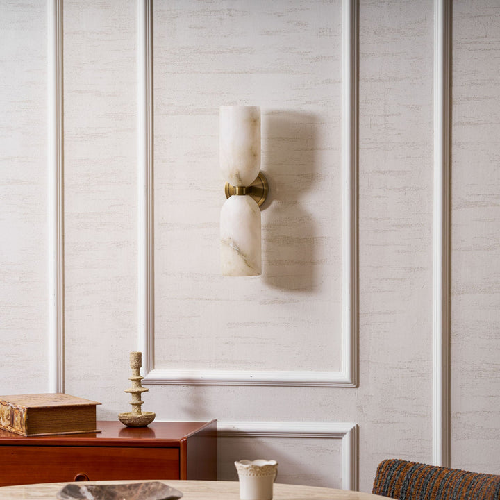 Alabaster Nexus Vägglampa