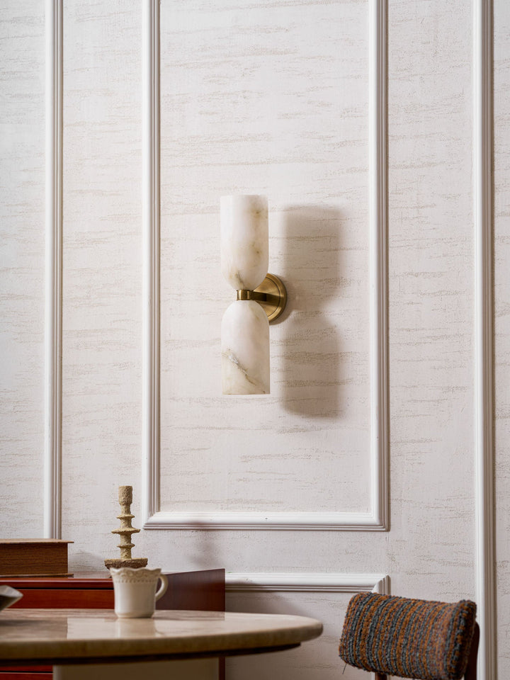 Alabaster Nexus Vägglampa