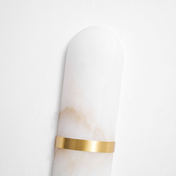 Alabaster Pill Vägglampa