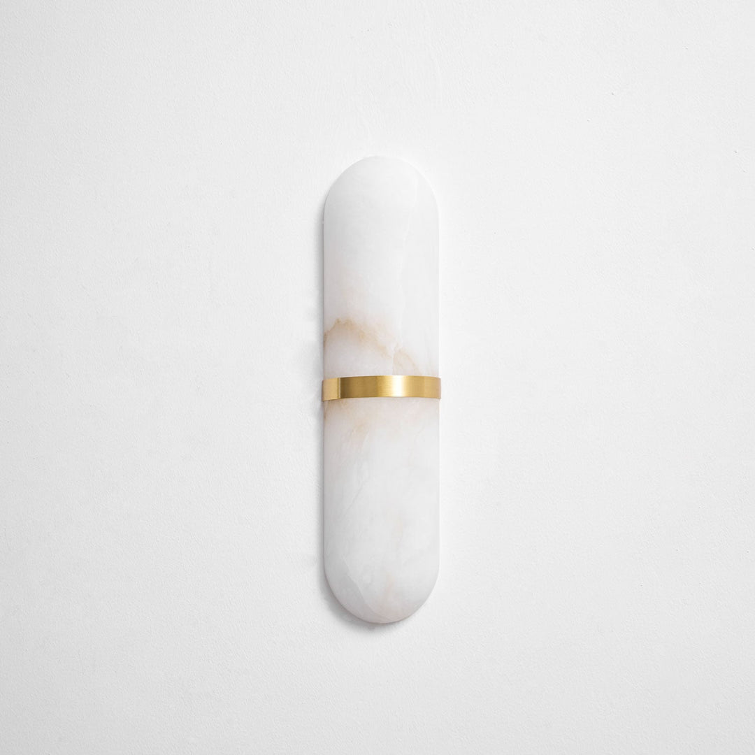 Alabaster Pill Vägglampa
