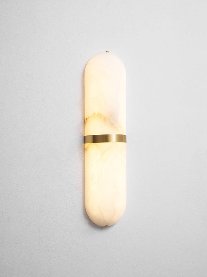 Alabaster Pill Vägglampa