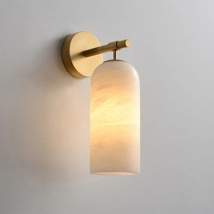 Pillar Alabaster Vägglampa