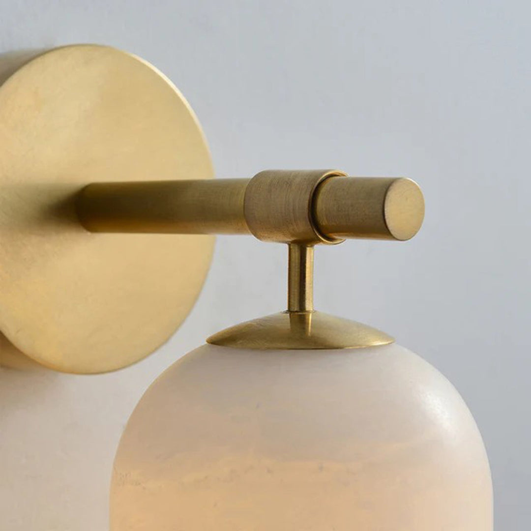 Pillar Alabaster Vägglampa