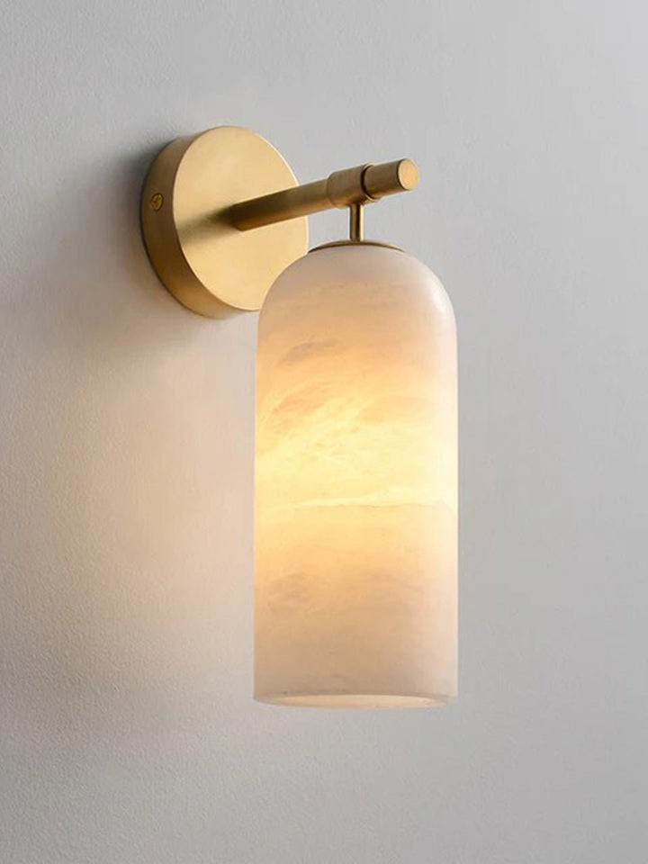 Pillar Alabaster Vägglampa