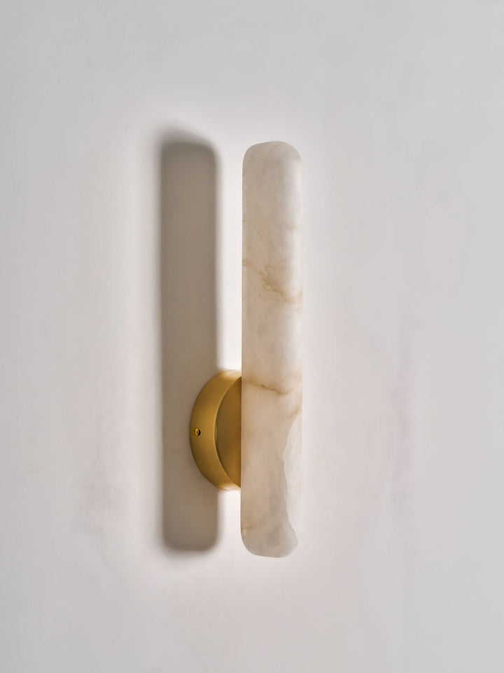 Alabaster Stång Vägglampa