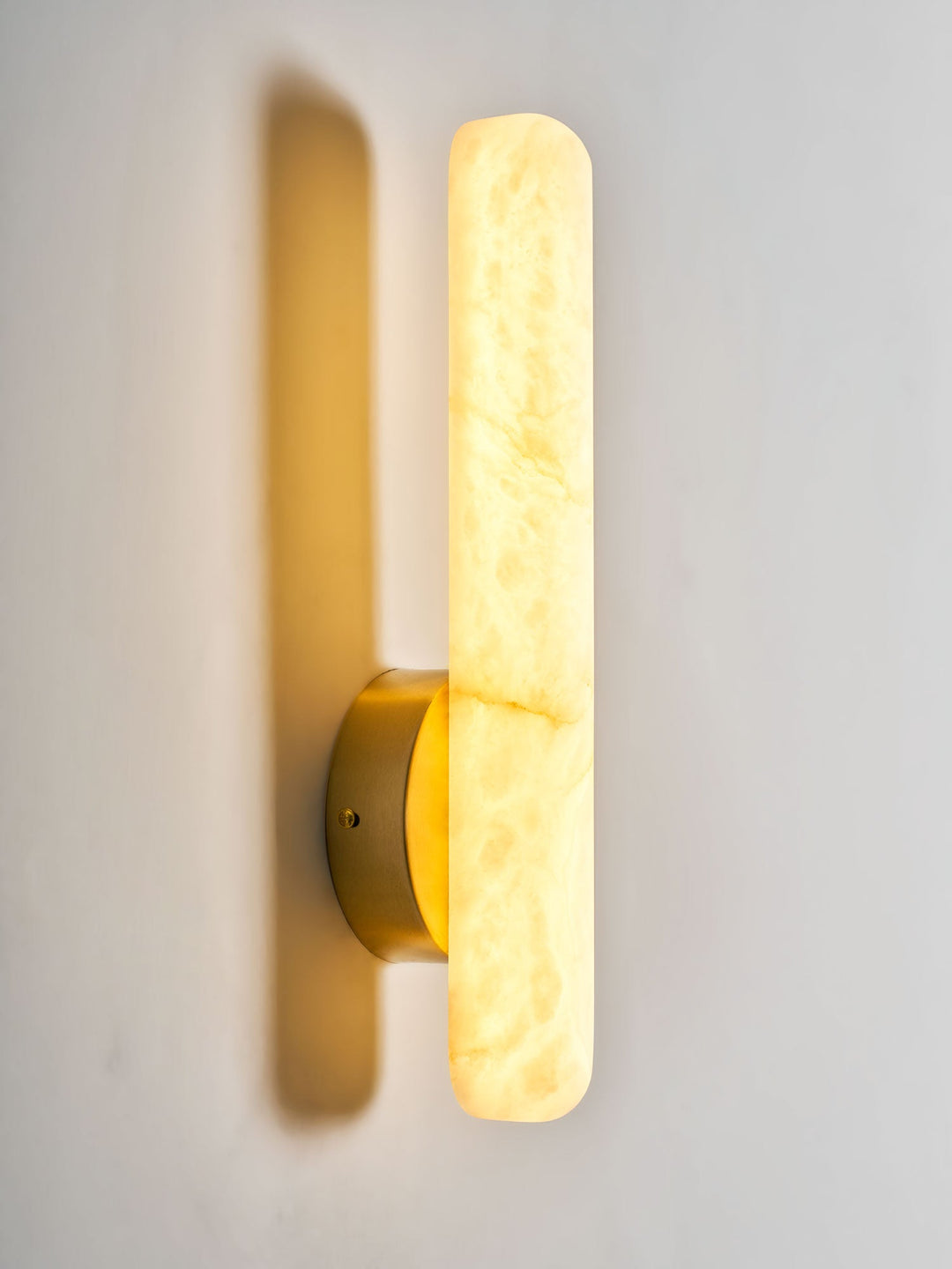 Alabaster Stång Vägglampa