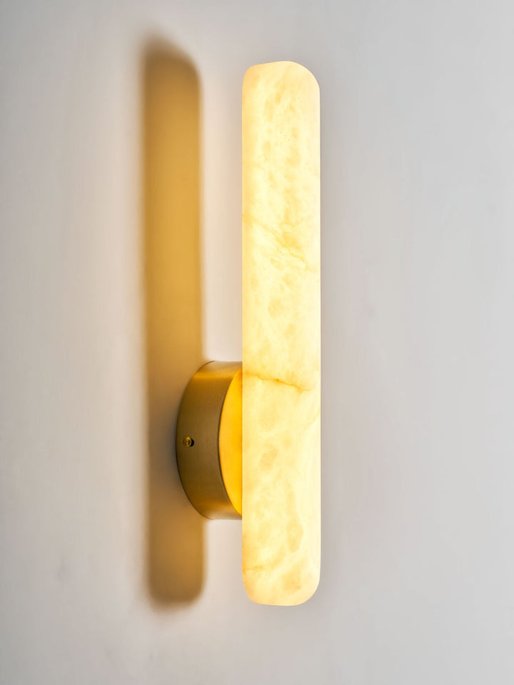 Alabaster Stång Vägglampa