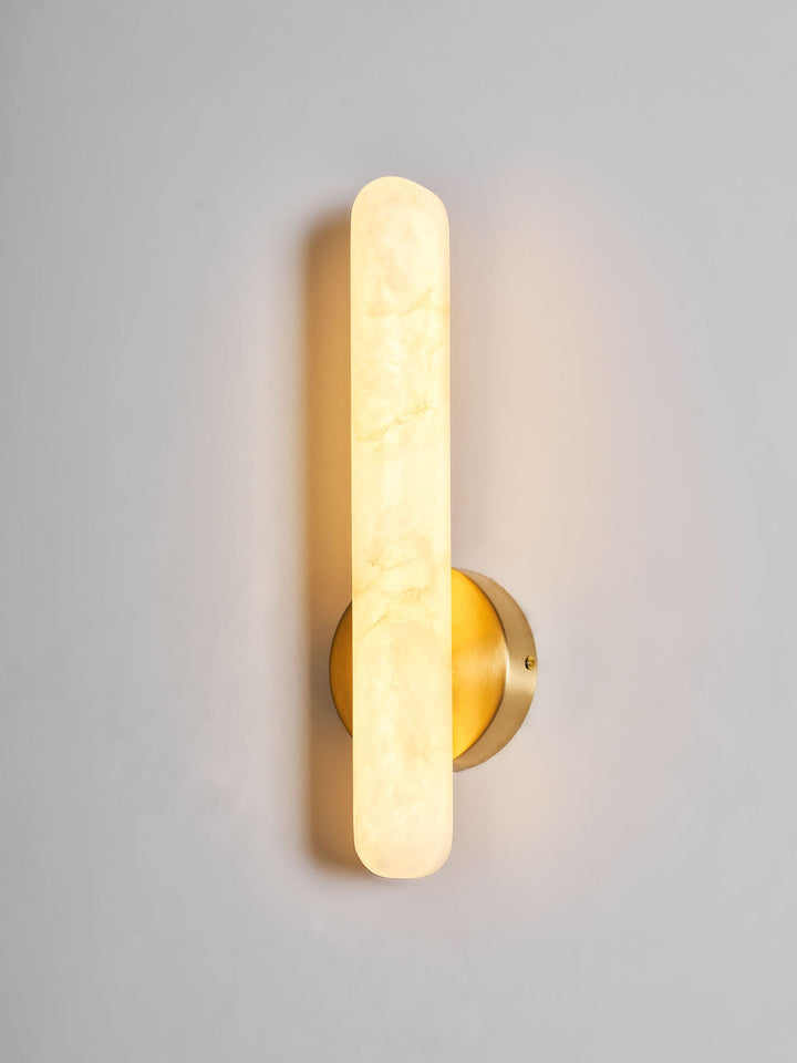Alabaster Stång Vägglampa