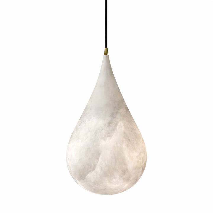 Alabaster Droppformad Pendellampa