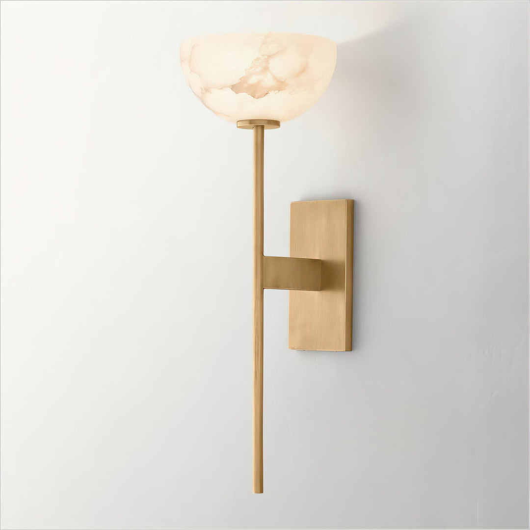 Alabaster Cup Vägglampa