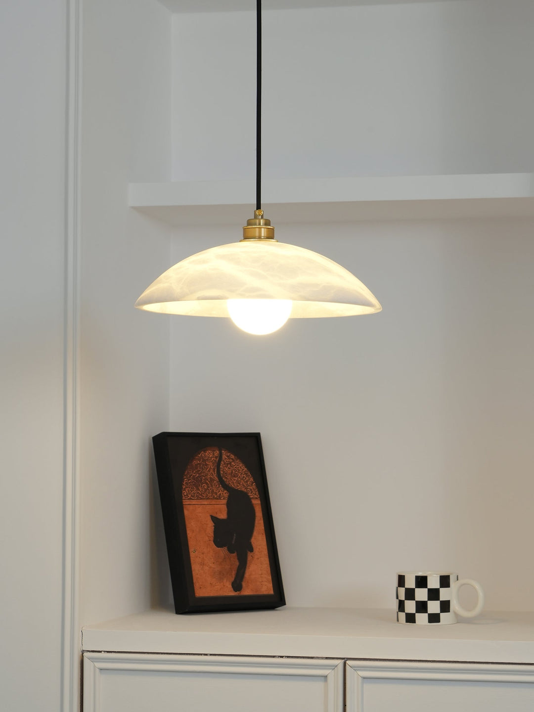 Alabaster Dome Pendellampa