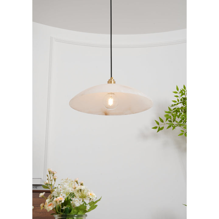 Alabaster Dome Pendellampa