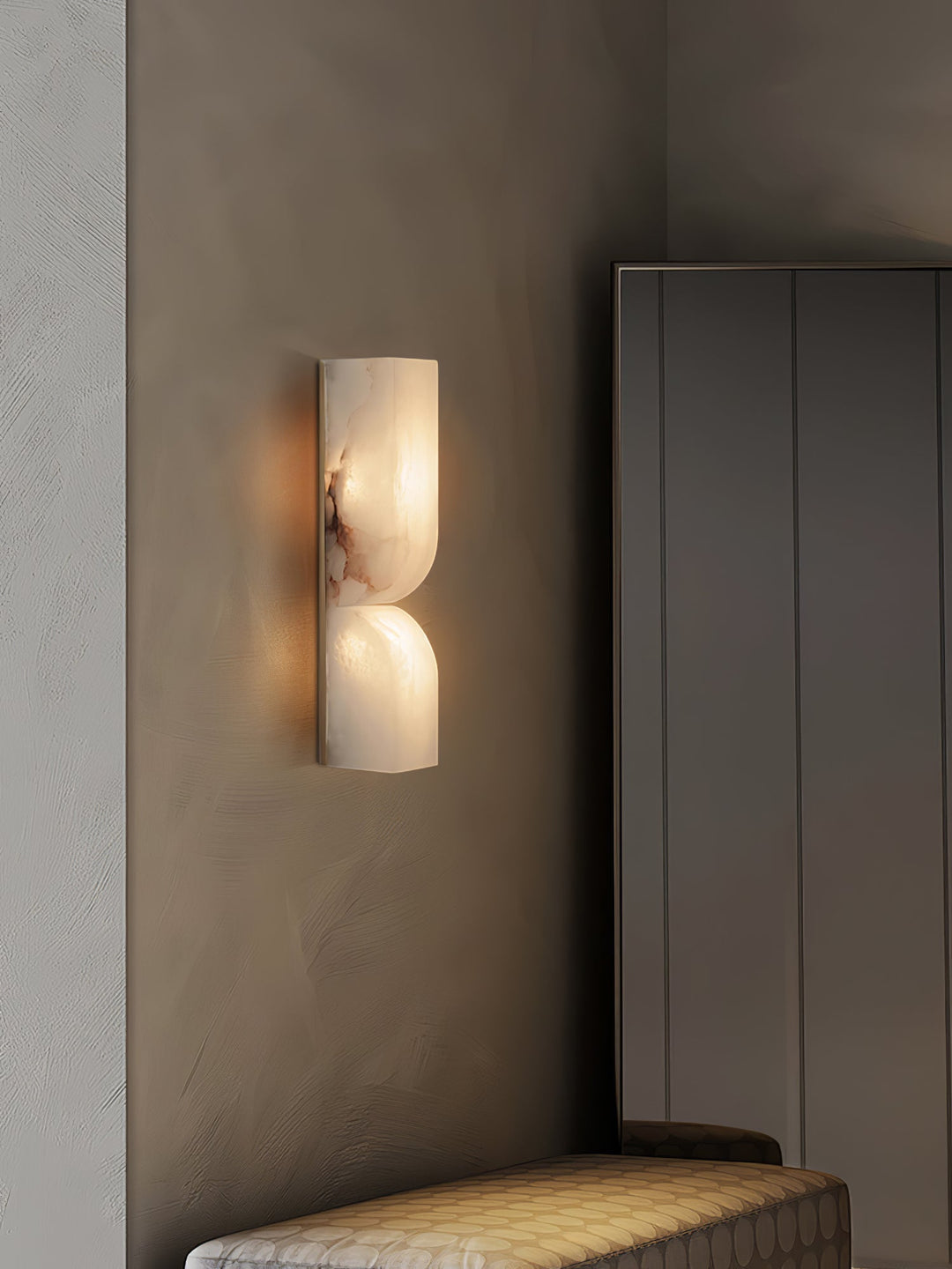 Alabaster Essence Vägglampa