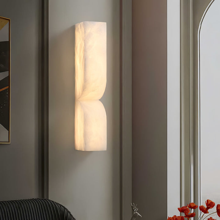 Alabaster Essence Vägglampa