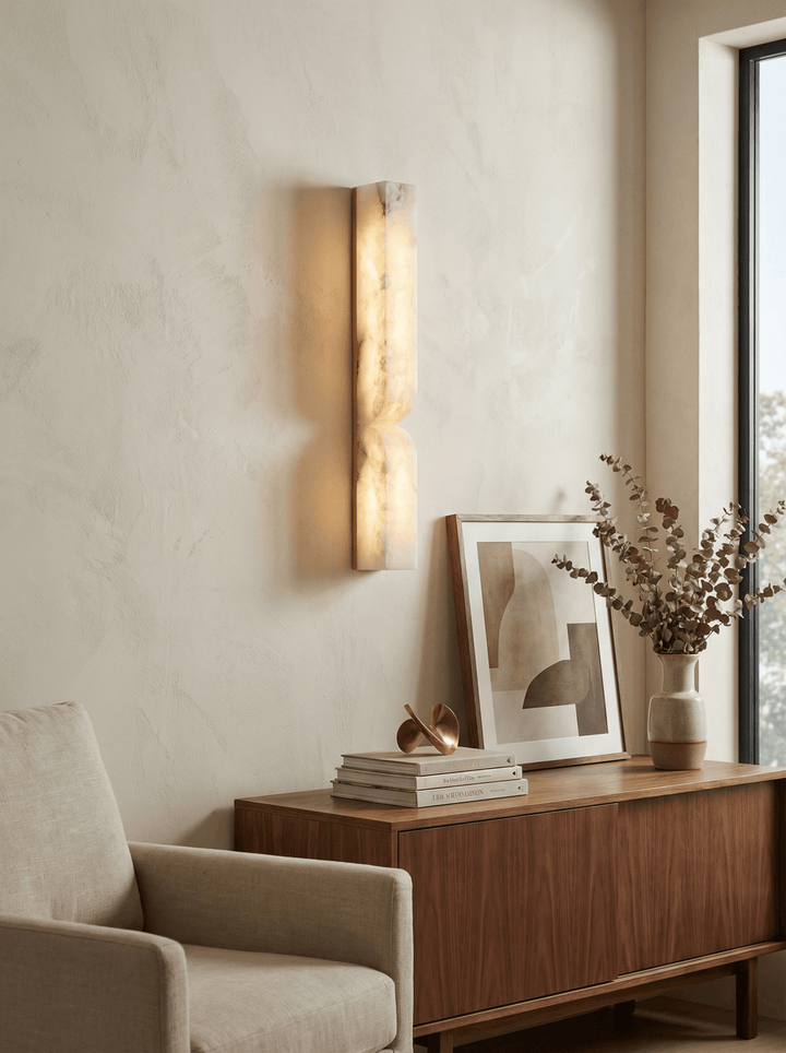 Alabaster Essence Vägglampa