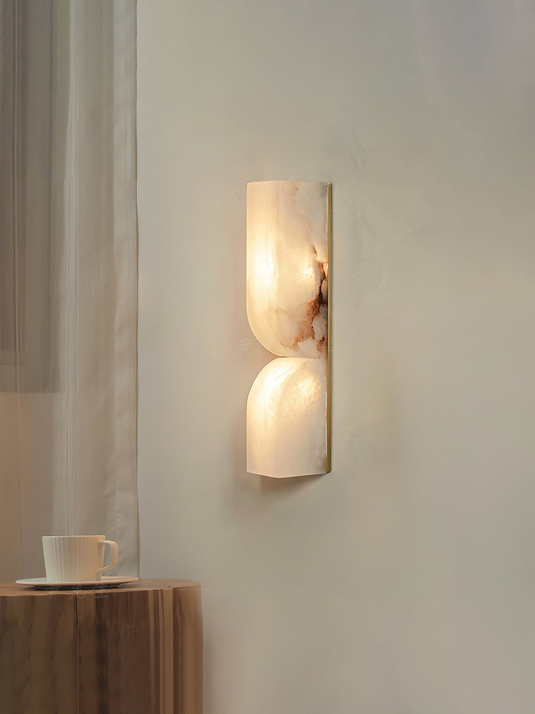 Alabaster Essence Vägglampa