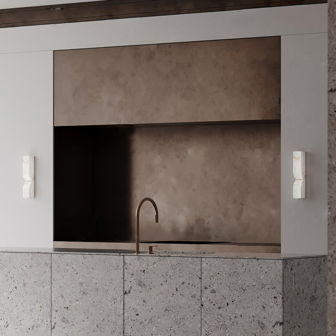 Alabaster Essence Vägglampa