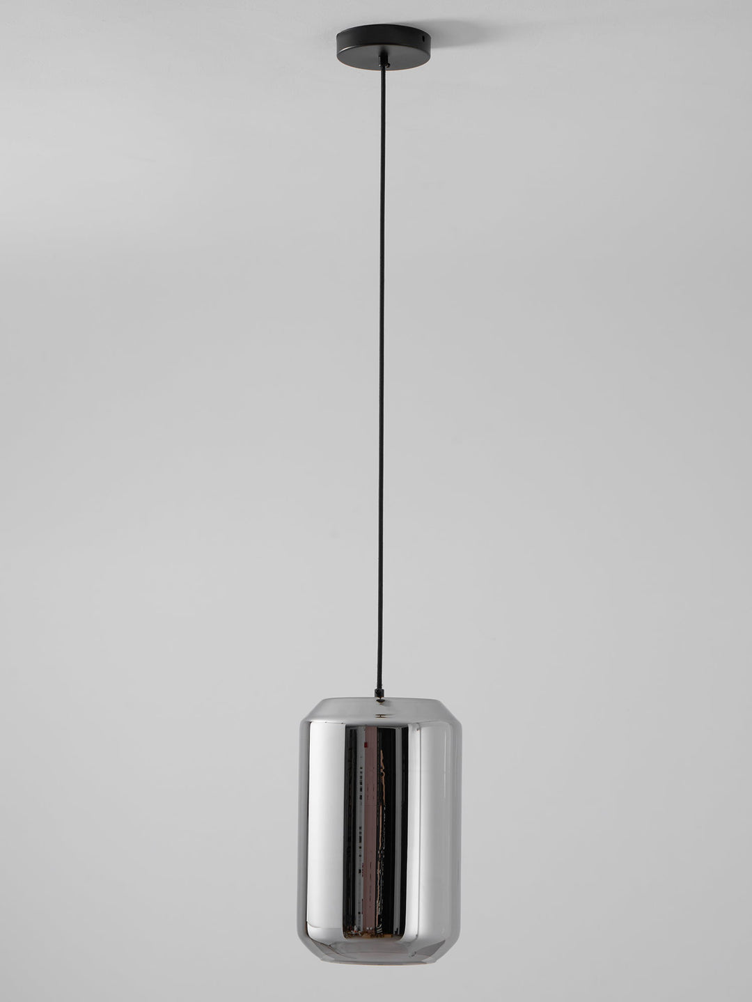 Alabaster Glas Cylinder Pendellampa