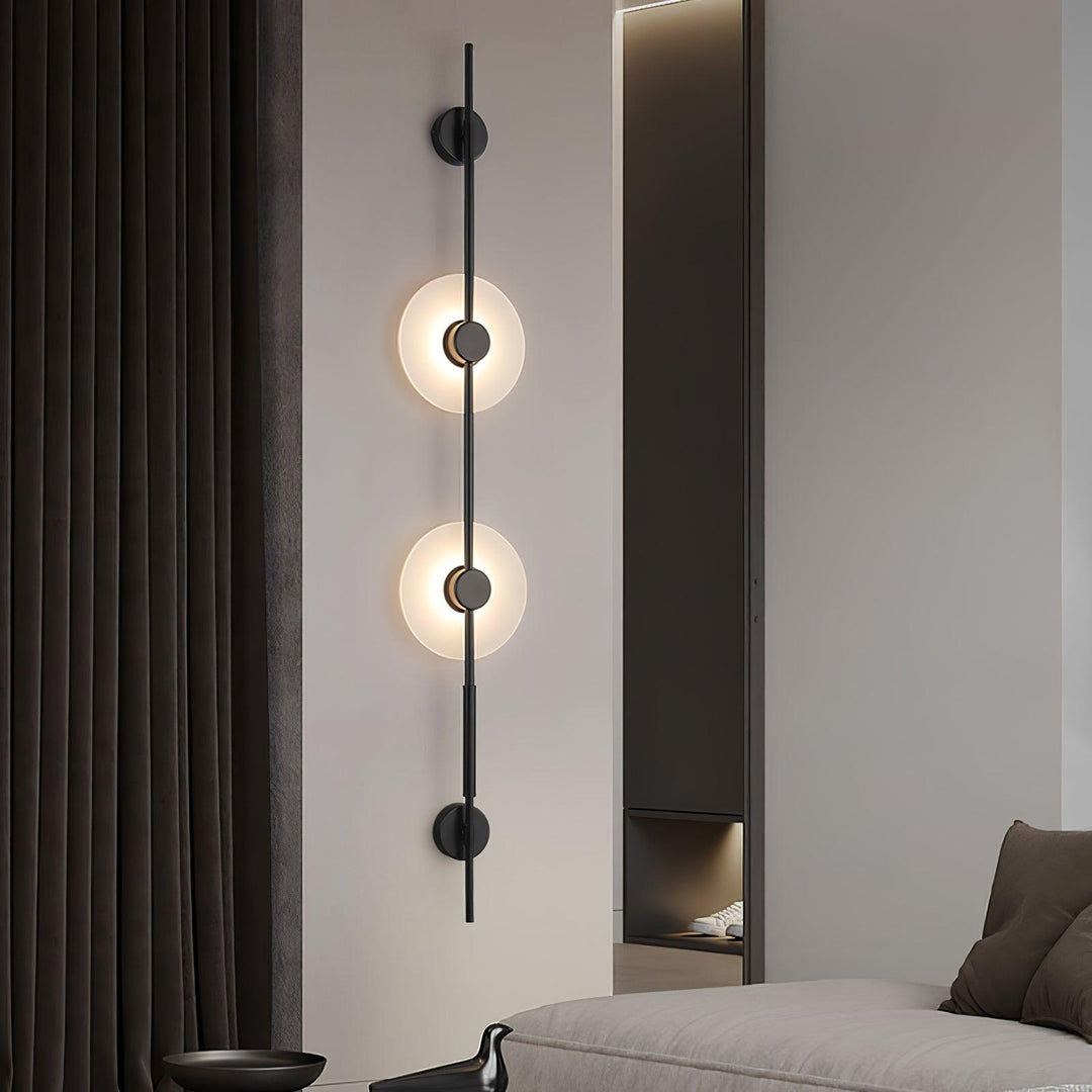 Alabaster Vertikal Vägglampa