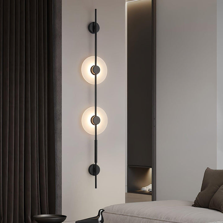 Alabaster Vertikal Vägglampa